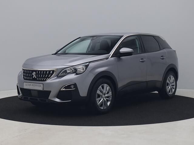 Grijs Gebruikt 2019 Peugeot 3008 Active SUV | € 17.250 (Super prijs) - Afbeelding 1/4