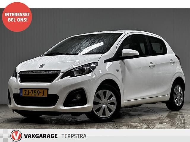 Wit Gebruikt 2019 Peugeot 108 Active Hatchback | € 4.995 (Goede deal) - Afbeelding 1/4
