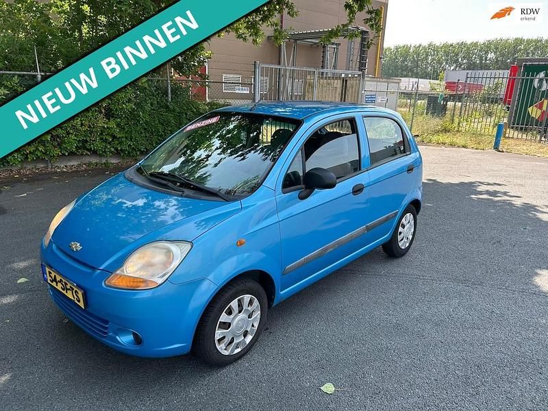 Blauw Occasion 2005 Chevrolet Matiz Hatchback | € 999 (Iets duurder) - Afbeelding 1/4