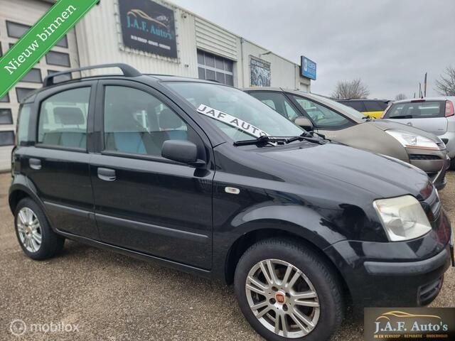 Zwart Gebruikt 2008 Fiat Panda Hatchback | € 2.499 (Eerlijke prijs) - Afbeelding 1/4