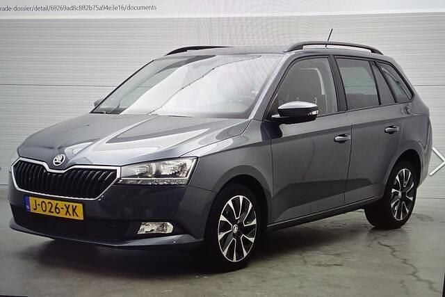 Grijs (metallic) Gebruikt 2020 Skoda Fabia Business Line Stationwagen | € 7.985 (Eerlijke prijs) - Afbeelding 1/4