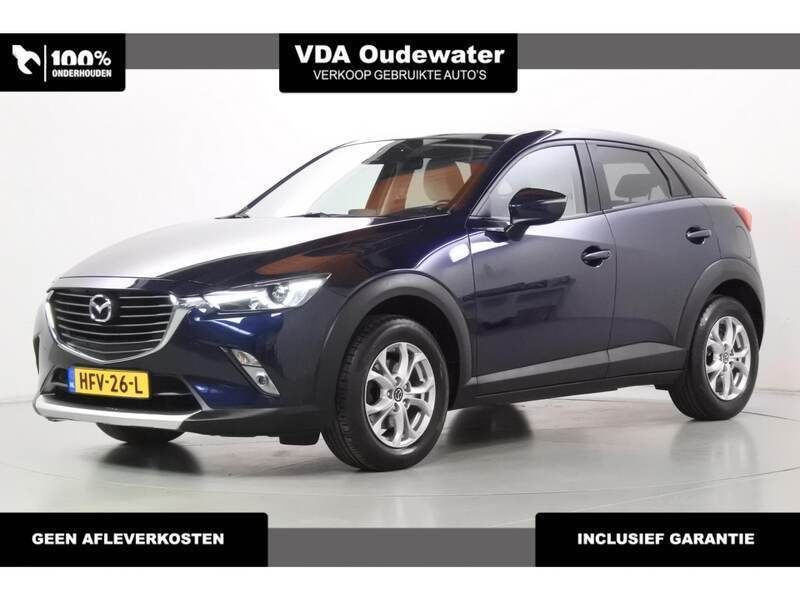 Grijs Gebruikt 2017 Mazda CX-3 Exclusive SUV | € 13.900 (Eerlijke prijs) - Afbeelding 1/4