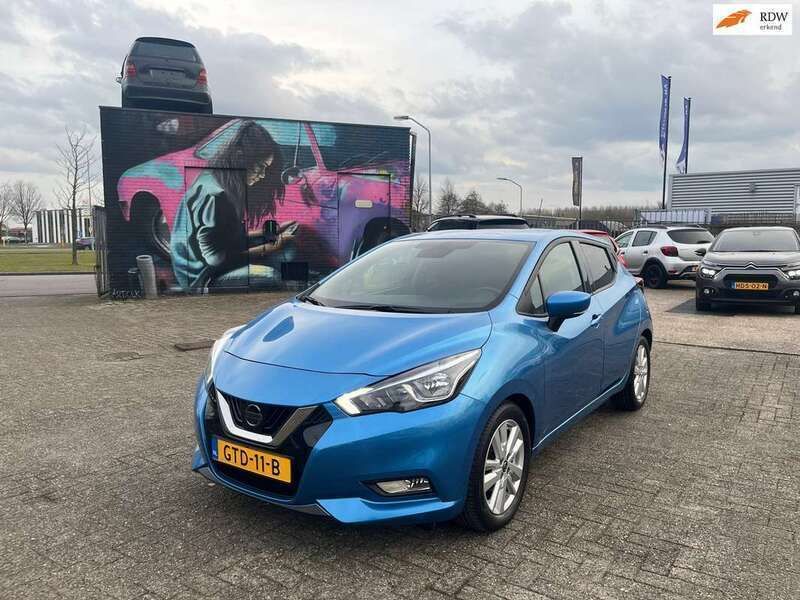 Blauw Gebruikt 2020 Nissan Micra Tekna Hatchback | € 13.949 (Eerlijke prijs) - Afbeelding 1/4