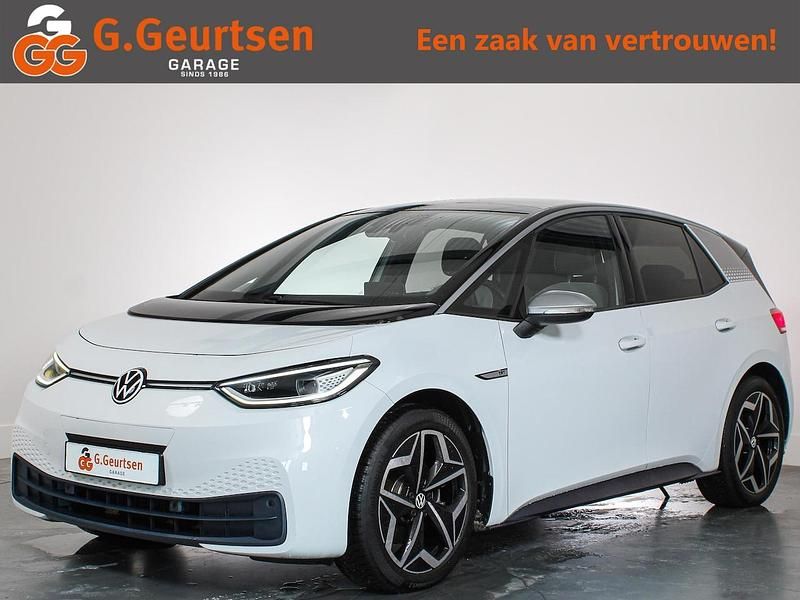 Wit Occasion 2020 VW ID.3 Hatchback | € 15.850 (Goede deal) - Afbeelding 1/4