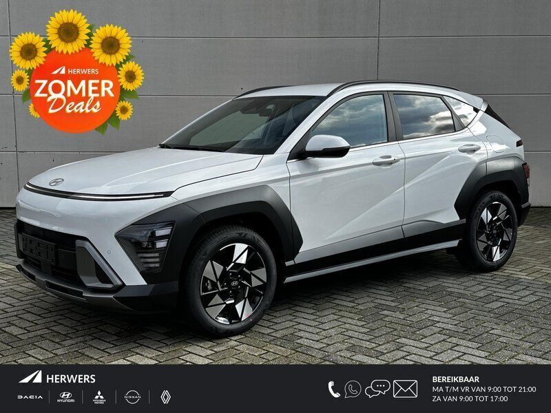 Wit Gebruikt 2024 Hyundai Kona Comfort SUV | € 33.685 (Duur) - Afbeelding 1/4