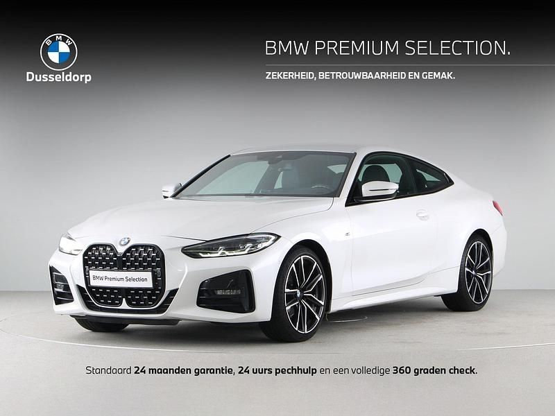 Wit Gebruikt 2021 BMW 420 Executive Coupé | € 33.950 (Goede deal) - Afbeelding 1/4