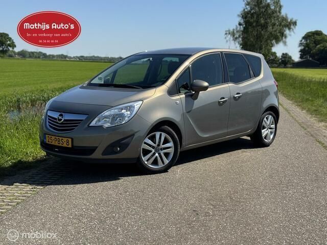 Bruin Gebruikt 2011 Opel Meriva Cosmo MPV | € 4.750 (Goede deal) - Afbeelding 1/4