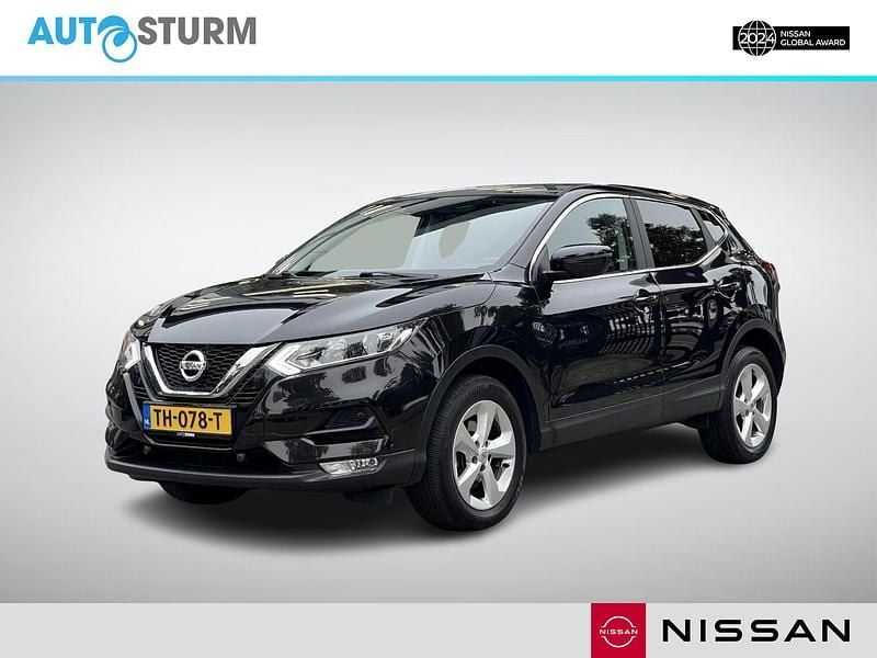 Zwart Gebruikt 2018 Nissan Qashqai Acenta SUV | € 17.089 (Eerlijke prijs) - Afbeelding 1/4