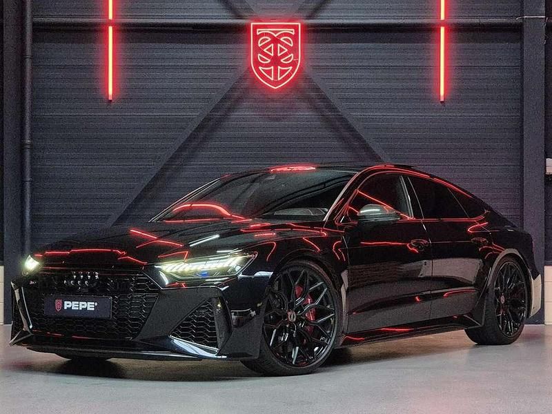 Zwart (metallic) Occasion 2021 Audi RS7 S-Line Hatchback | € 124.780 - Afbeelding 1/4