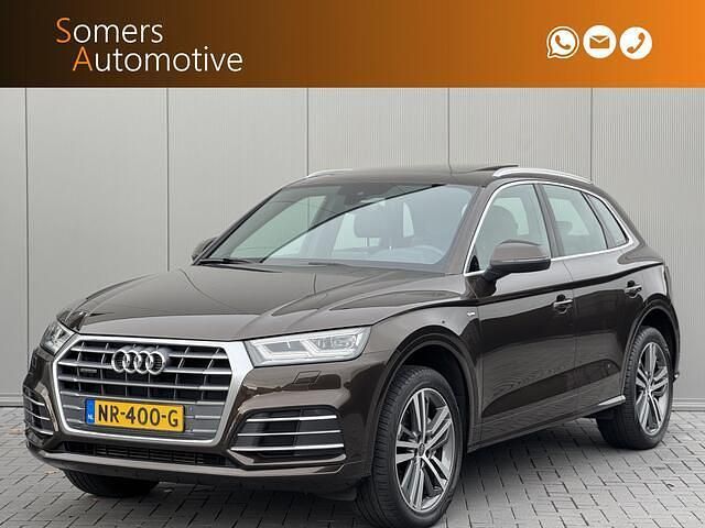 Bruin Occasion 2017 Audi Q5 S-Line SUV | € 32.950 (Eerlijke prijs) - Afbeelding 1/4