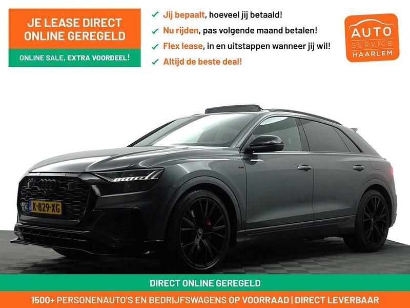 Grijs metallic Gebruikt 2021 Audi Q8 Competition SUV | € 59.900 - Afbeelding 1/4