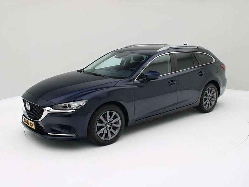 Occasion Mazda 6 Comfort 165 PK (121 kW) 2020 Blauw Stationwagen