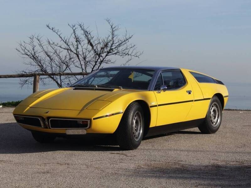 Geel Gebruikt 1972 Maserati Bora Coupé | € 210.000 - Afbeelding 1/4