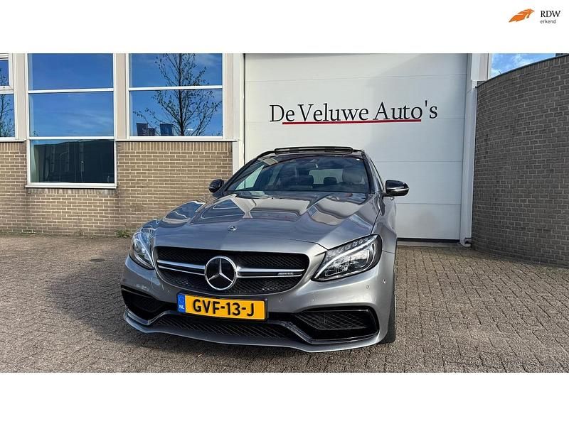 Grijs Gebruikt 2017 Mercedes C63 AMG AMG Stationwagen | € 48.900 (Eerlijke prijs) - Afbeelding 1/4