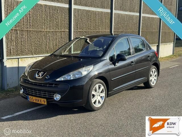 Zwart Gebruikt 2009 Peugeot 207 Hatchback | € 2.450 (Eerlijke prijs) - Afbeelding 1/4