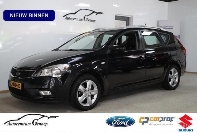 Zwart Gebruikt 2012 Kia Ceed Stationwagen | € 6.400 (Eerlijke prijs) - Afbeelding 1/3