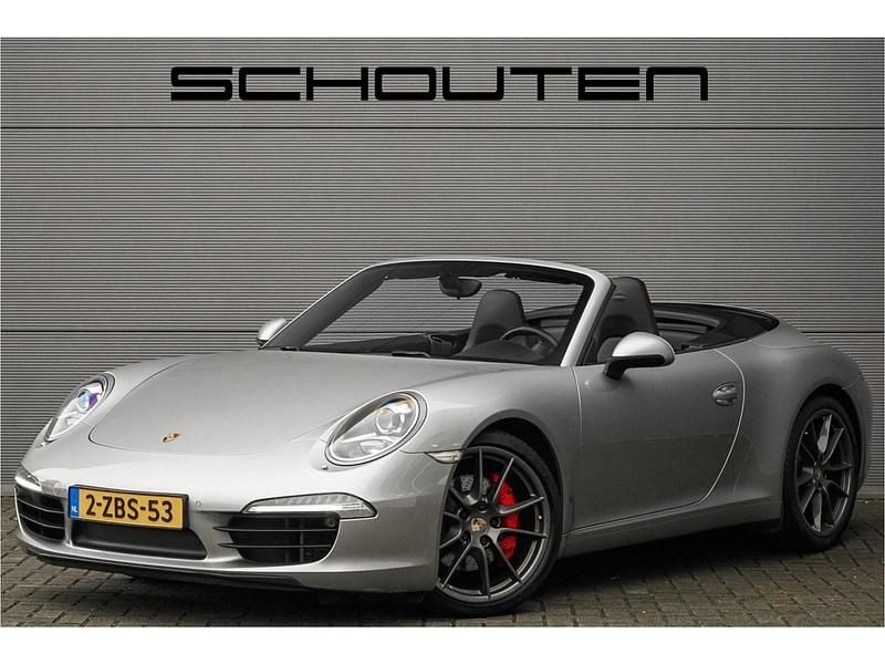 Grijs Gebruikt 2013 Porsche 911 Carrera S Cabriolet Sport Cabriolet | € 74.900 - Afbeelding 1/3