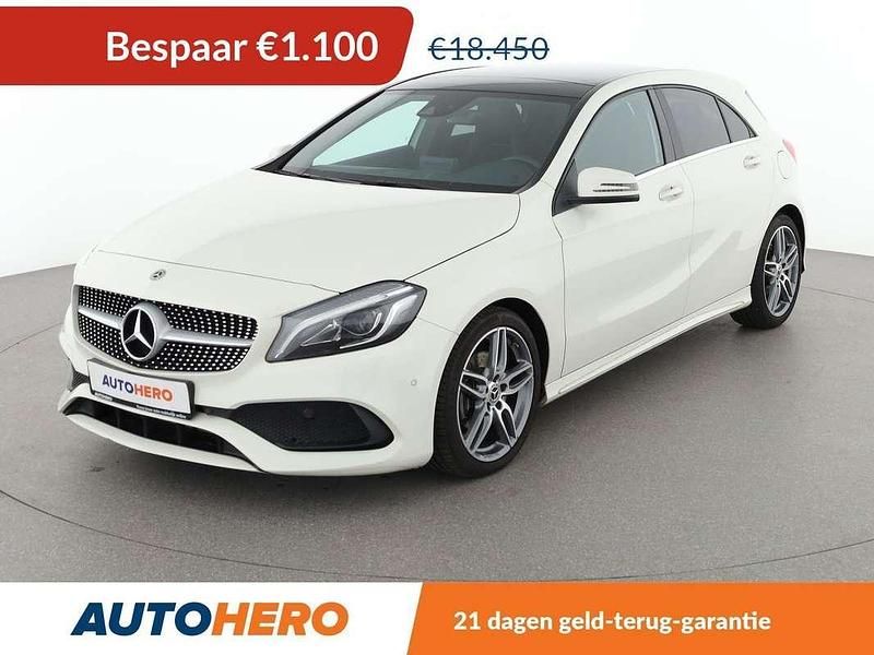Wit Gebruikt 2017 Mercedes A180 AMG Hatchback | € 17.149 (Eerlijke prijs) - Afbeelding 1/3