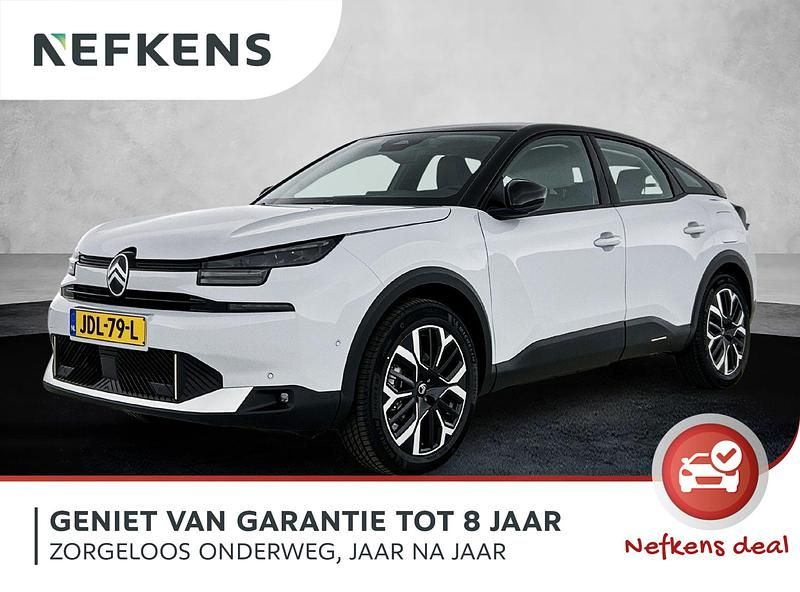 Wit Nieuw 2025 Citroën e-C4 Business Class SUV | € 27.925 (Super prijs) - Afbeelding 1/4
