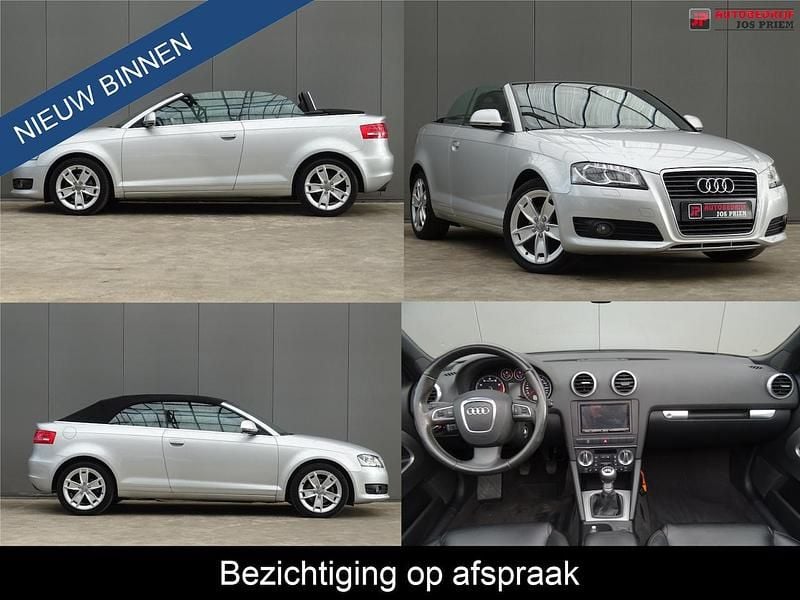 Grijs Gebruikt 2010 Audi A3 Cabriolet Ambition Cabriolet | € 6.450 (Goede deal) - Afbeelding 1/4