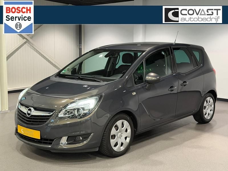 Grijs Occasion 2014 Opel Meriva MPV | € 10.950 (Eerlijke prijs) - Afbeelding 1/4