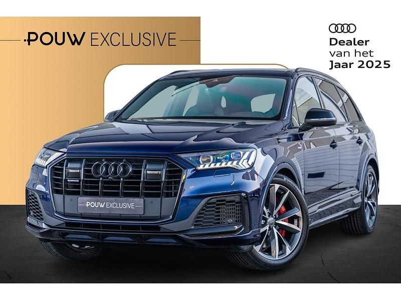 Blauw Occasion 2020 Audi Q7 Competition SUV | € 50.900 (Super prijs) - Afbeelding 1/4