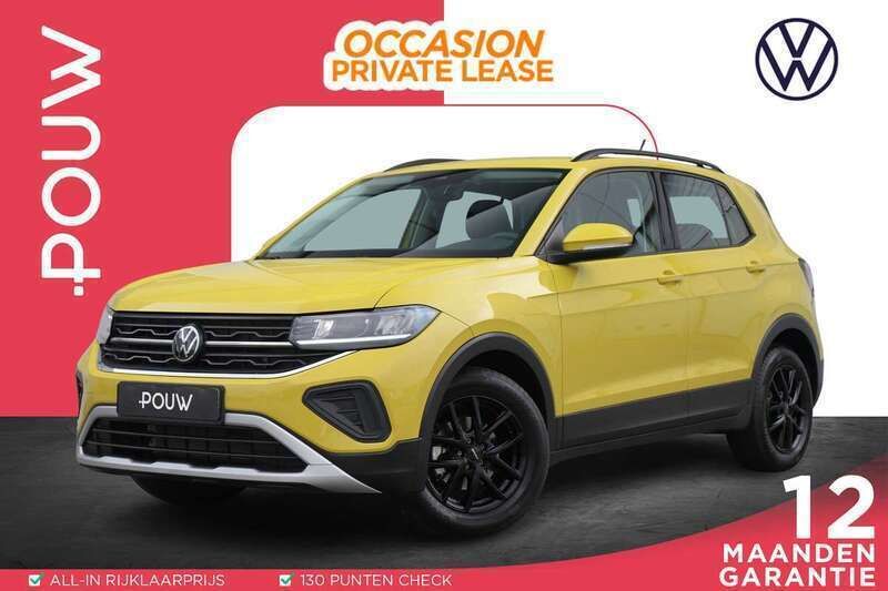 Geel Gebruikt 2024 VW T-Cross Life SUV | € 26.900 (Goede deal) - Afbeelding 1/3