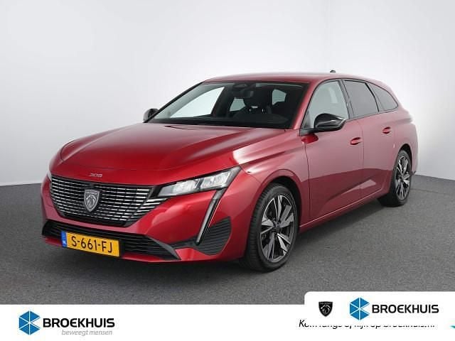 Rood Gebruikt 2023 Peugeot 308 Allure Stationwagen | € 23.895 (Eerlijke prijs) - Afbeelding 1/4