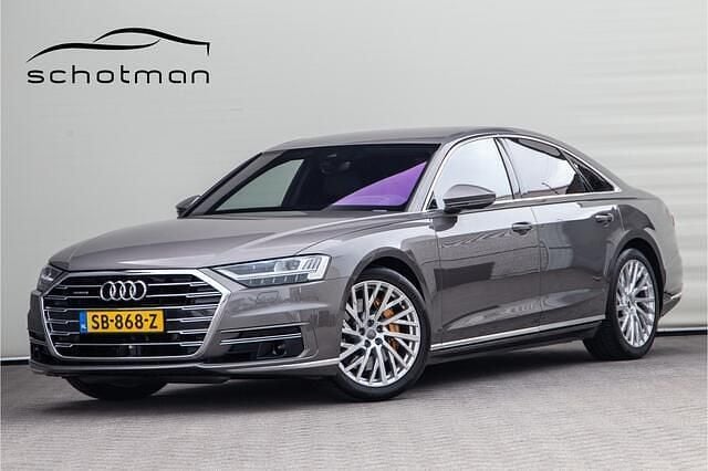 Grijs Gebruikt 2018 Audi A8 Proline Sedan | € 38.500 (Eerlijke prijs) - Afbeelding 1/4