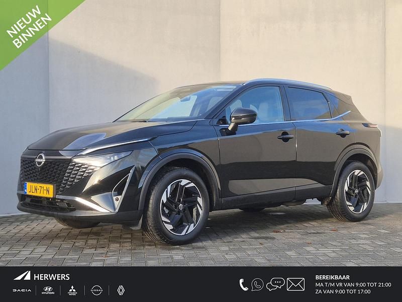 Zwart Gebruikt 2025 Nissan Qashqai N-Connecta SUV | € 35.485 (Super prijs) - Afbeelding 1/4