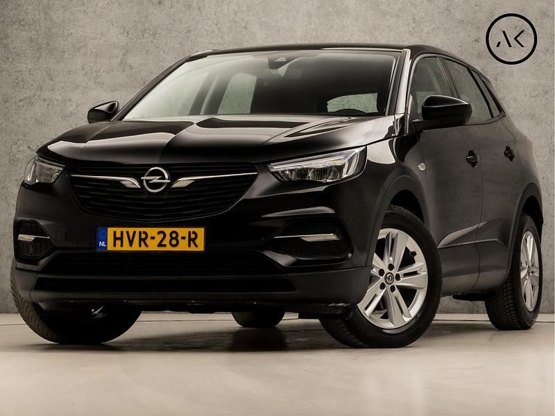 Zwart Gebruikt 2021 Opel Grandland X Sport SUV | € 18.445 (Super prijs) - Afbeelding 1/4