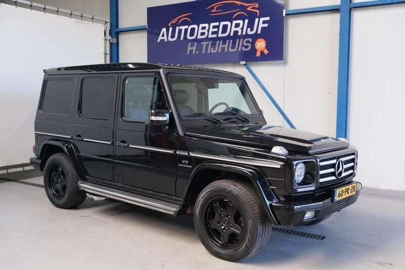 Zwart, metallic lak Gebruikt 2004 Mercedes G55 AMG AMG SUV | € 43.750 (Eerlijke prijs) - Afbeelding 1/4