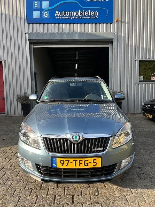 Occasion Skoda Fabia GreenLine 2012 Blauw Stationwagen