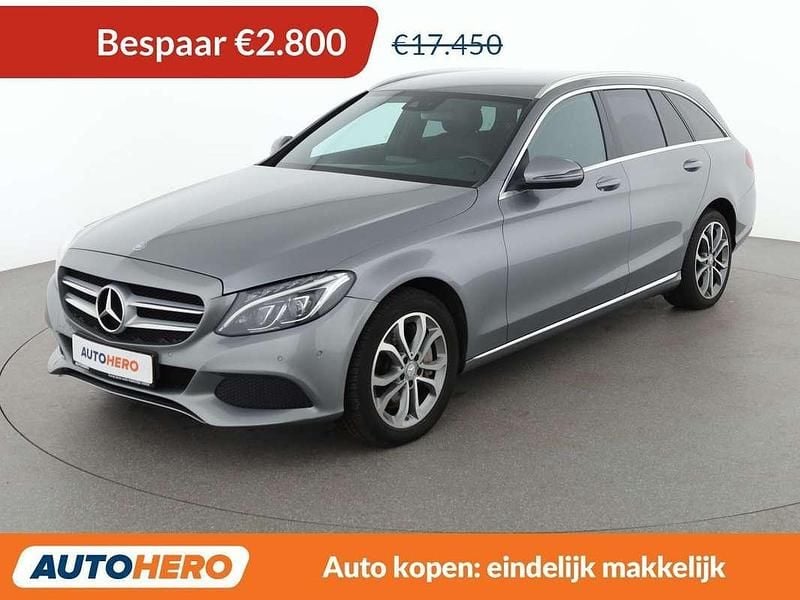 Occasion Mercedes C350e Avantgarde 211 PK (155 kW) 2015 Grijs Stationwagen