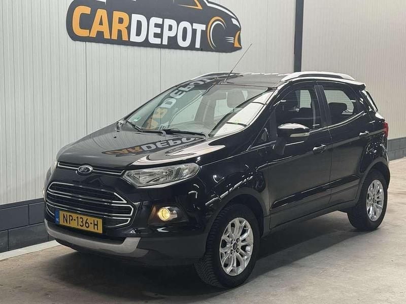 Zwart Gebruikt 2014 Ford Ecosport Titanium SUV | € 6.399 (Goede deal) - Afbeelding 1/4