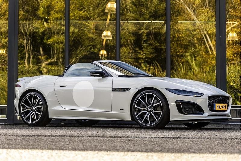 Nieuw Jaguar F-Type R 576 PK (423 kW) 2025 Wit Cabriolet