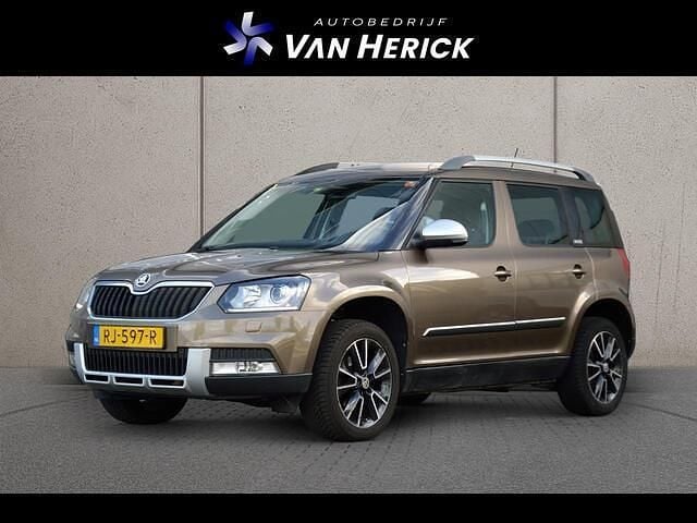 Bruin Gebruikt 2015 Skoda Yeti Outdoor Adventure SUV | € 11.445 (Eerlijke prijs) - Afbeelding 1/4