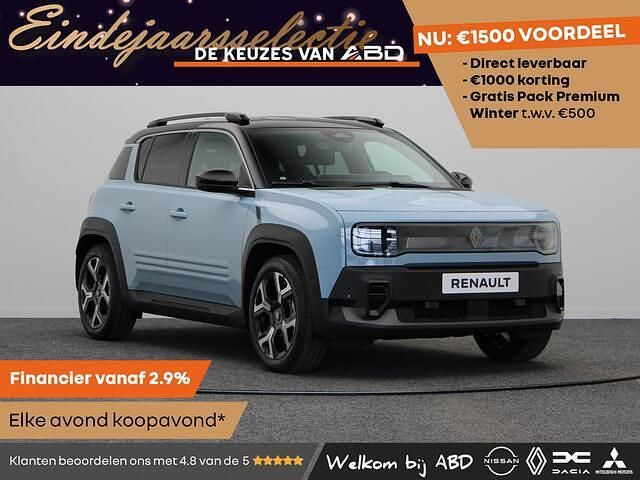 Blauw Nieuw 2025 Renault R4 Komfort SUV | € 36.590 - Afbeelding 1/3