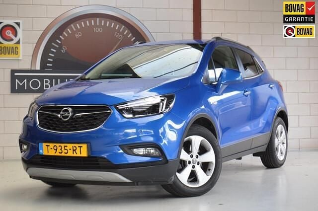 Blauw, metallic lak Gebruikt 2018 Opel Mokka X SUV | € 15.880 (Eerlijke prijs) - Afbeelding 1/4