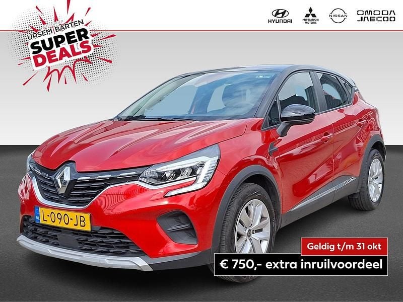 Rood Gebruikt 2021 Renault Captur Zen SUV | € 16.930 (Goede deal) - Afbeelding 1/4