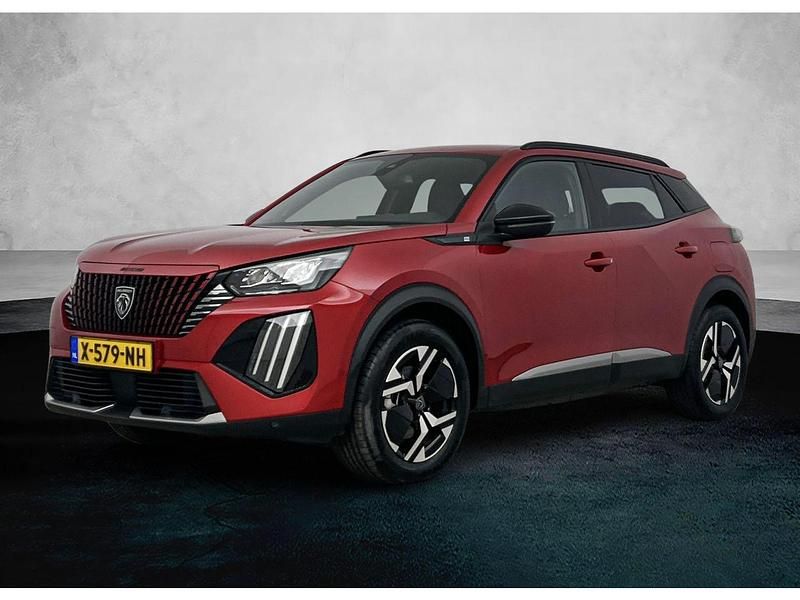 Rood Gebruikt 2024 Peugeot e-2008 Allure SUV | € 29.395 (Eerlijke prijs) - Afbeelding 1/1