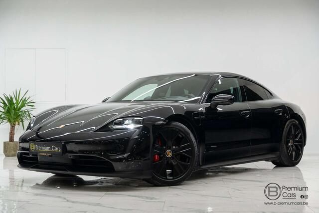 Zwart Gebruikt 2022 Porsche Taycan 4S Chrono Sedan | € 74.900 (Eerlijke prijs) - Afbeelding 1/4