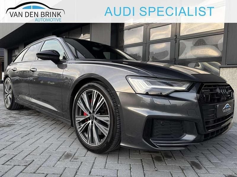 Grijs (metallic) Occasion 2021 Audi A6 S-Line Stationwagen | € 46.900 (Eerlijke prijs) - Afbeelding 1/4