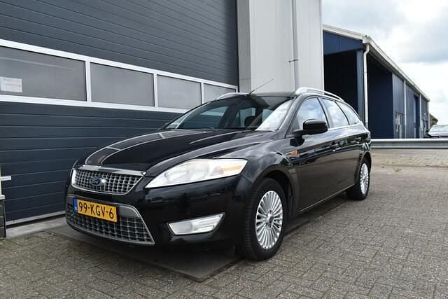 Zwart Gebruikt 2009 Ford Mondeo Limited Stationwagen | € 2.950 (Eerlijke prijs) - Afbeelding 1/4