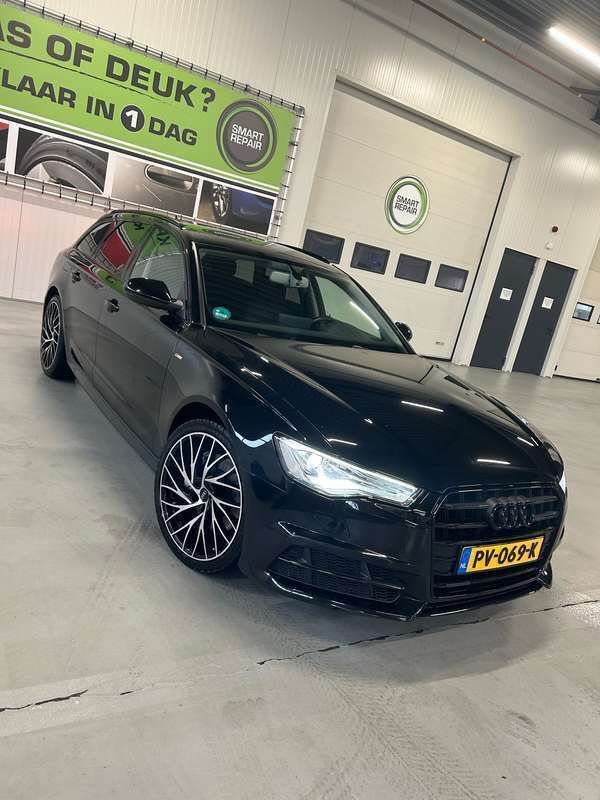 Zwart Gebruikt 2017 Audi A6 Stationwagen | € 24.000 (Goede deal) - Afbeelding 1/4