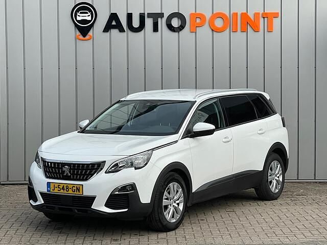 Wit Gebruikt 2020 Peugeot 5008 MPV | € 13.988 (Goede deal) - Afbeelding 1/4