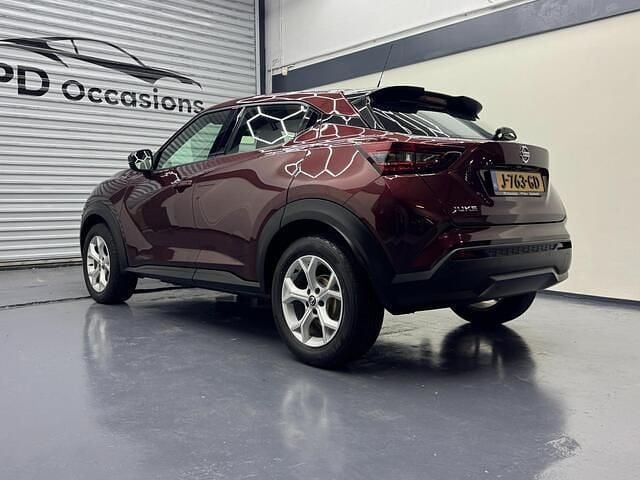 Occasion Nissan Juke Acenta 117 PK (86 kW) 2020 Rood, metallic lak SUV