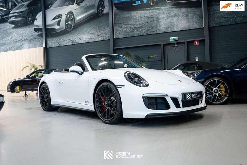 Wit Gebruikt 2017 Porsche 911 Carrera GTS Cabriolet | € 124.950 (Goede deal) - Afbeelding 1/4