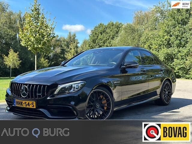 Zwart Gebruikt 2020 Mercedes S63 AMG AMG Sedan | € 78.950 (Eerlijke prijs) - Afbeelding 1/4
