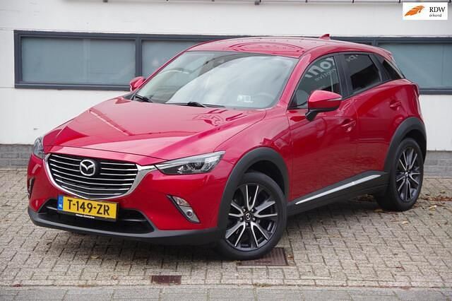 Rood Gebruikt 2018 Mazda CX-3 SUV | € 16.750 (Goede deal) - Afbeelding 1/3